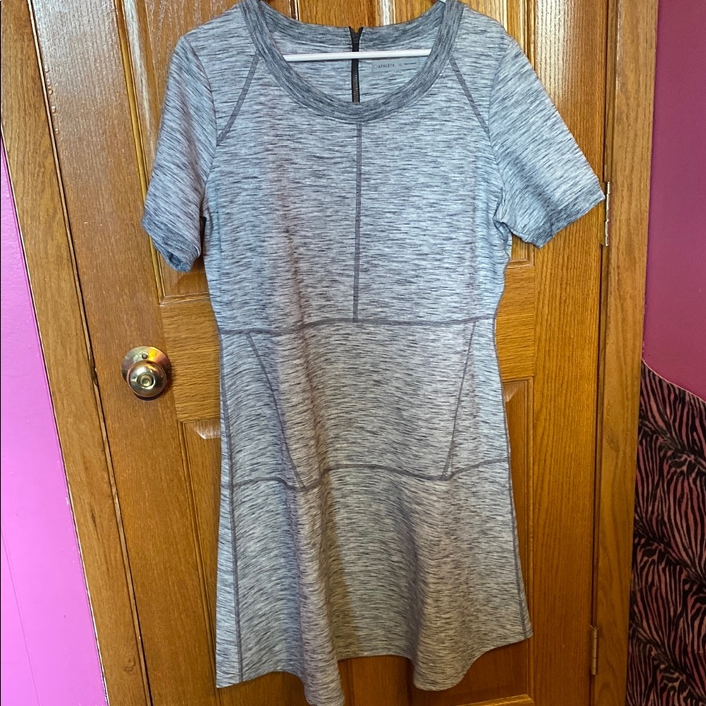 Gray Athleta Short Sleeve Women's Dress